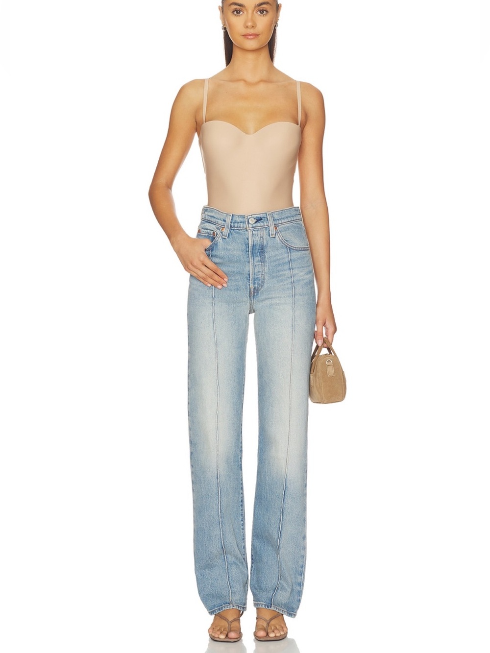 Levi's Ribcage Full Length Straight NWOT size 24